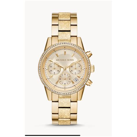 michael kors the ritz chronograph watch|mk6597.